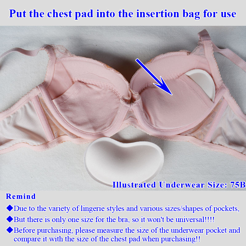패드 브래지어 내부 패드 삽입 조각 숙녀 속옷 스폰지  - Push Up Bra Silicone 리뷰 및 가격